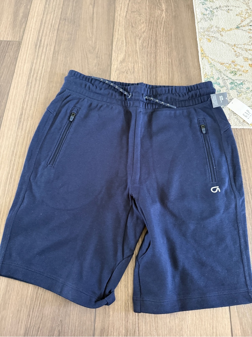 NWT-Gap Kids Navy Active Drawstring Shorts - size XXL